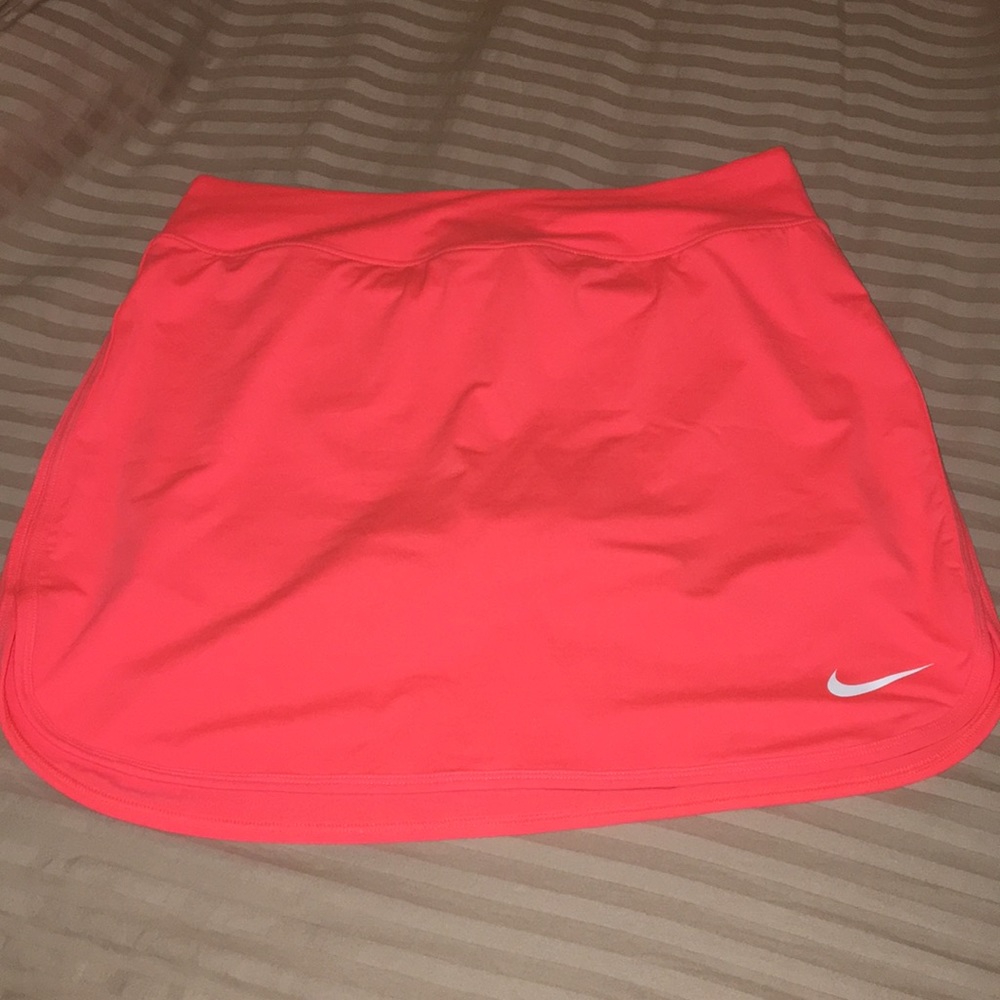 Women’s Small Nike Dri-Fit Orange Tennis Skirt
